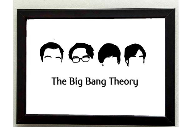 Cuadro personalizado “The Big Bang Theory".