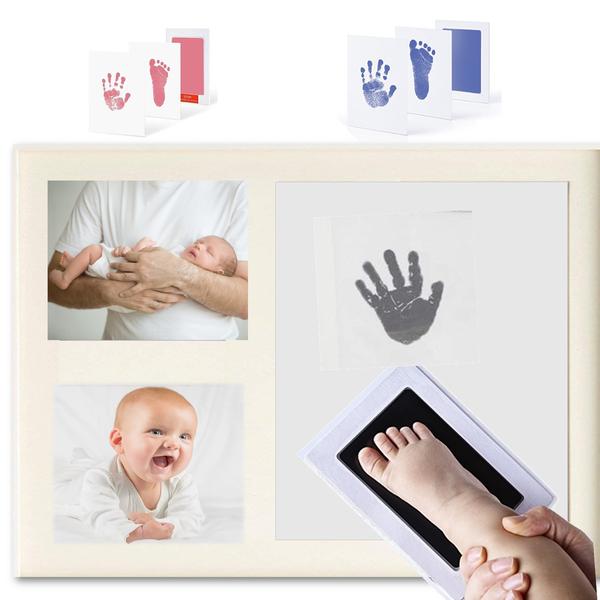Cuadro para huellas de pie y mano del bebé. Personalizado - Cuadros  Personalizados